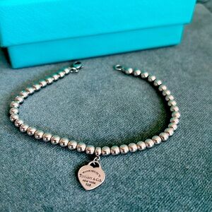 Return to Tiffany Heart Tag Bead Bracelet